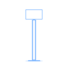 Furniture Floor Lamps Rivet Floor Lamp Vinyl Svg File, Free Vectors File